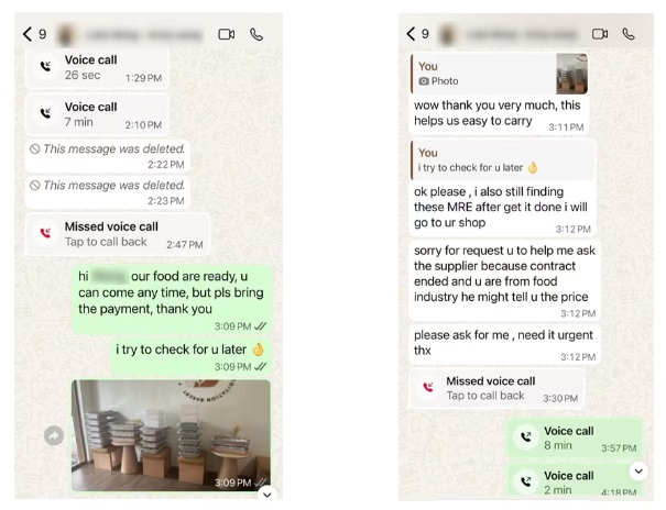 **狮城二三事**柔：“军营代表”下单后放鸽子  面包店白忙一场损失重
