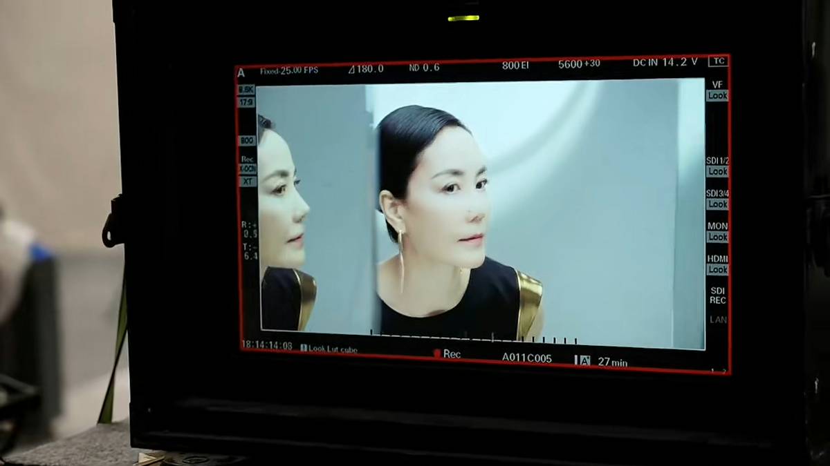 王菲新广告大秀美背 一细节竟遭网民吐槽