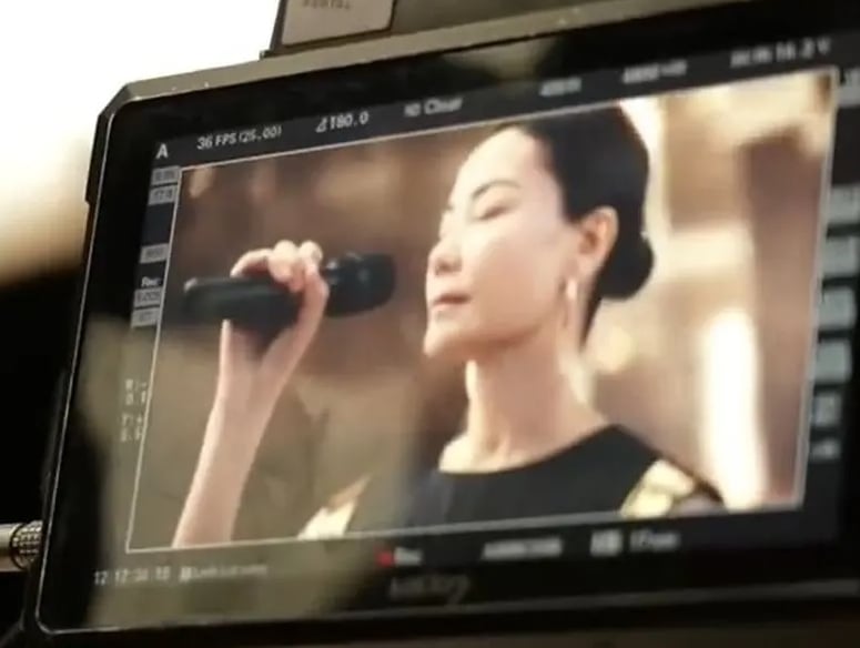 王菲新广告大秀美背 一细节竟遭网民吐槽