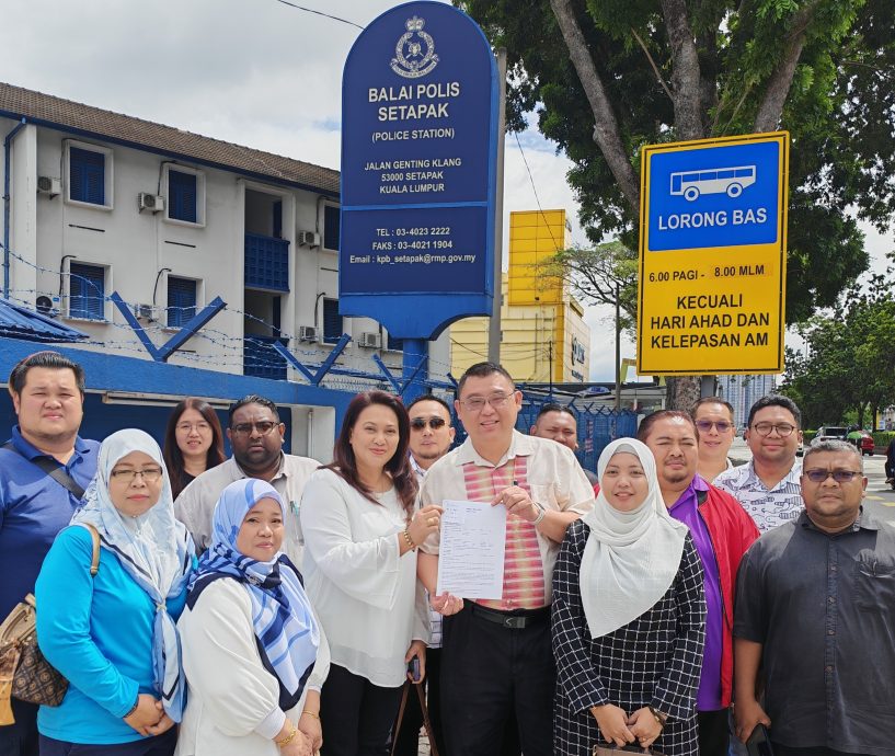 甘榜双溪峇鲁拆迁冲突 | 反对党涉发表恐吓首相论 黎正兴报警促查