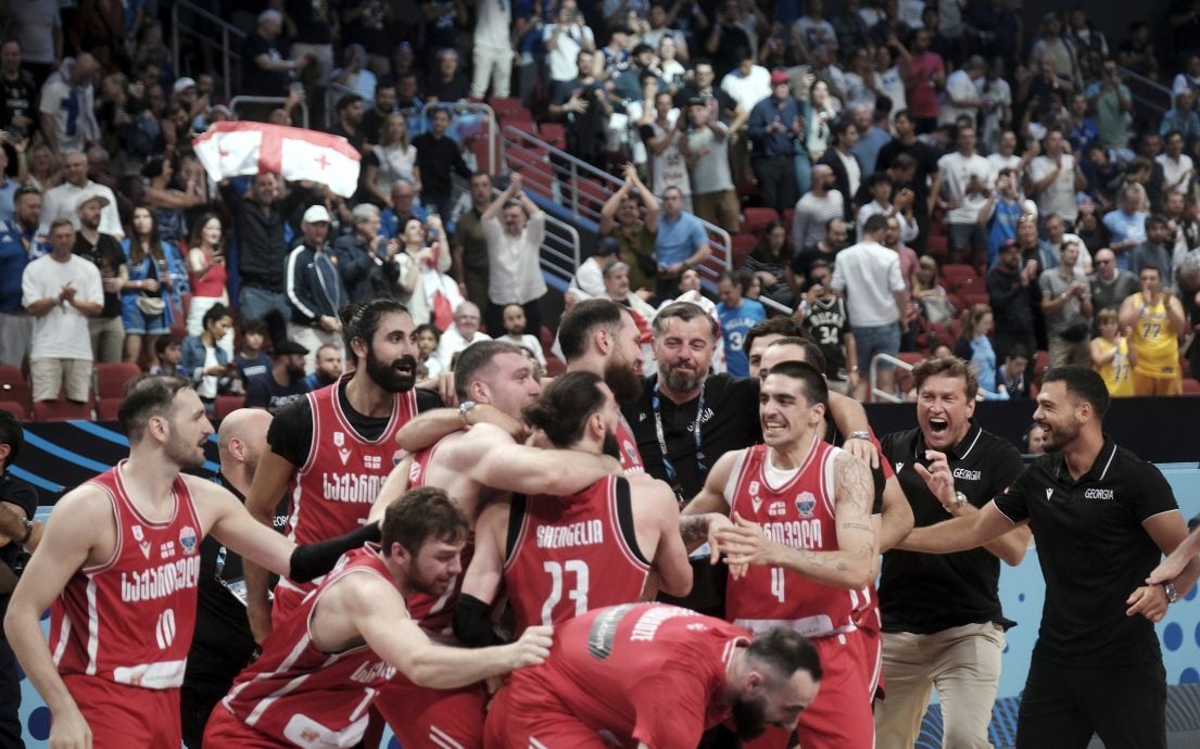 男篮欧锦赛|连挫上届冠亚军首闯8强 格鲁吉亚成超级黑马