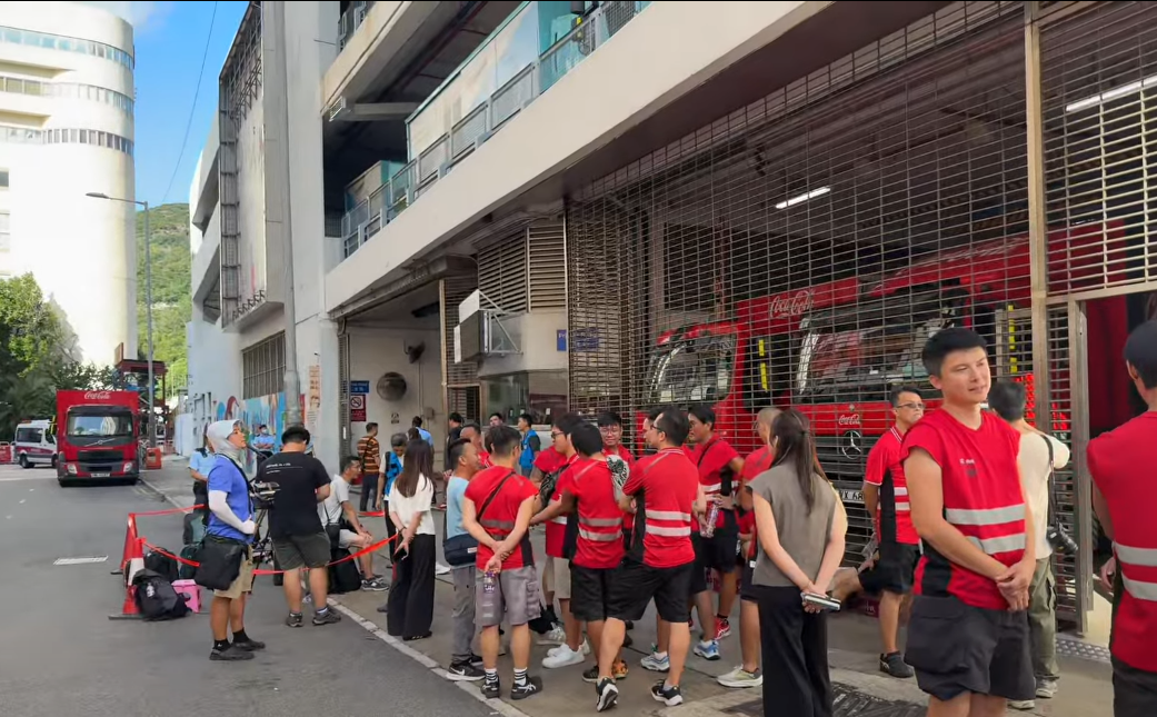 看世界)香港反送中后首次 出现大型工会罢工