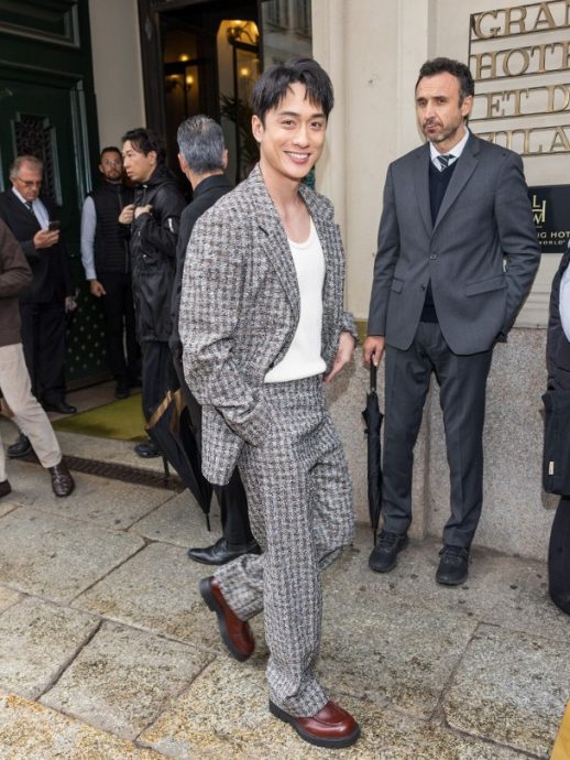 章子怡米兰优雅告别传奇大师 与胡歌被喻“豪门姊弟”