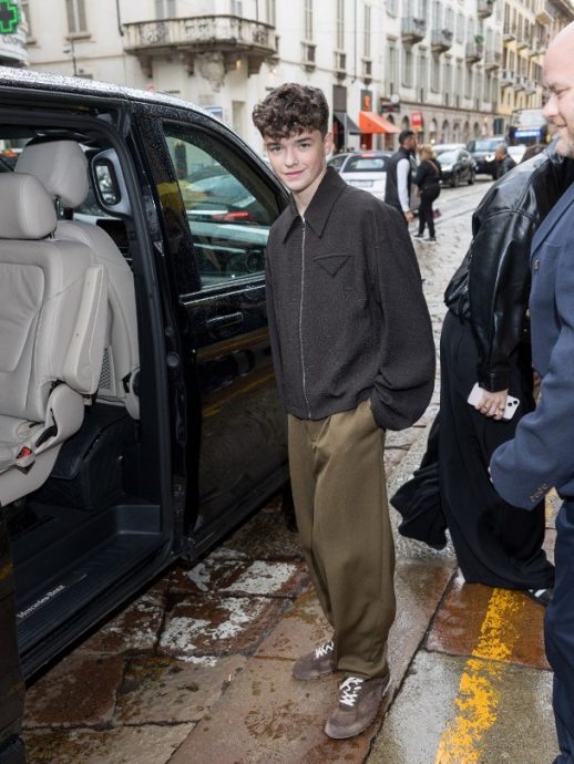 章子怡米兰优雅告别传奇大师 与胡歌被喻“豪门姊弟”