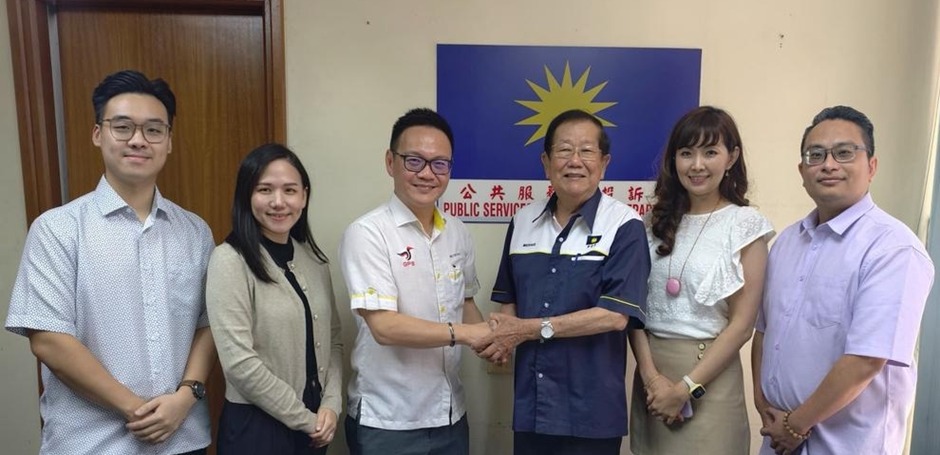 符祥威拜访张天赐，双方就民生课题相互交流