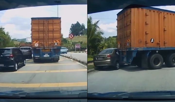 罗里狭路U转撞扁Saga谁的错?你来评评理