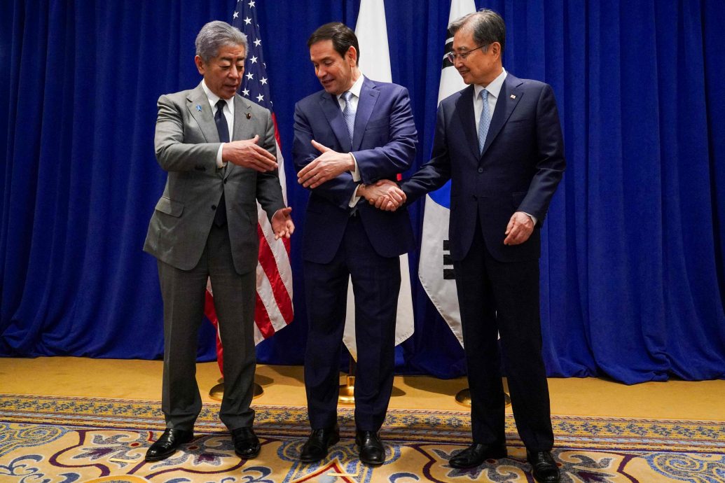 美日韩外长忧频繁破坏台海稳定行动 挺台参与国际组织