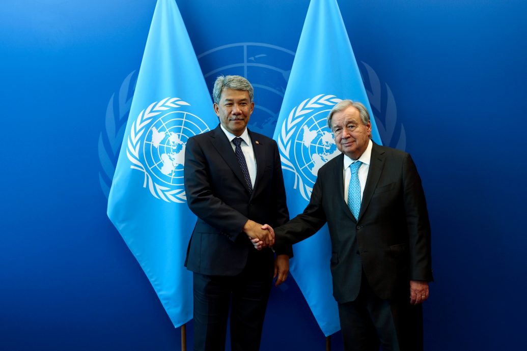 联合国赞大马发挥东盟主席国角色·哈山:古特雷斯获邀出席东盟峰会