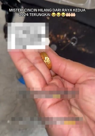 视频|一年前遗失的订婚戒指 竟在车座隐蔽空间寻获