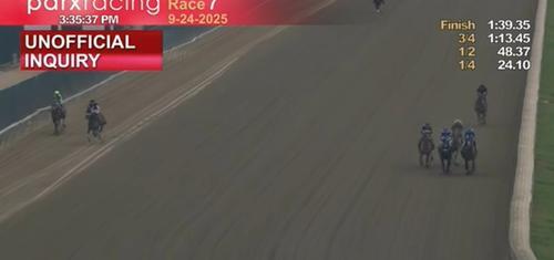 视频|勇救友人失控赛马 美国骑师舍名次赢尊重