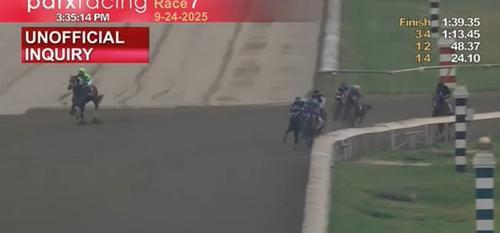 视频|勇救友人失控赛马 美国骑师舍名次赢尊重