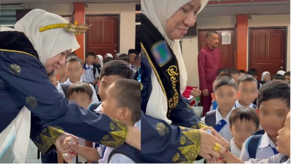 视频|坚持送退休老师1令吉 小学生一颗真心感动网民