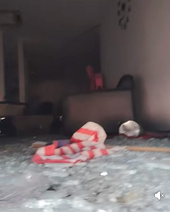 视频|怡保理发店国庆日遭投弹 疑涉“偷电挖矿”寻仇