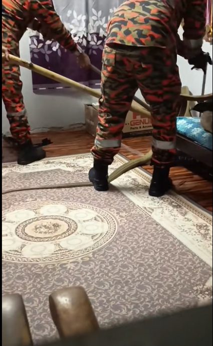 视频|眼镜王蛇登堂入室引惊慌 3消拯员搏斗3分钟费劲擒获