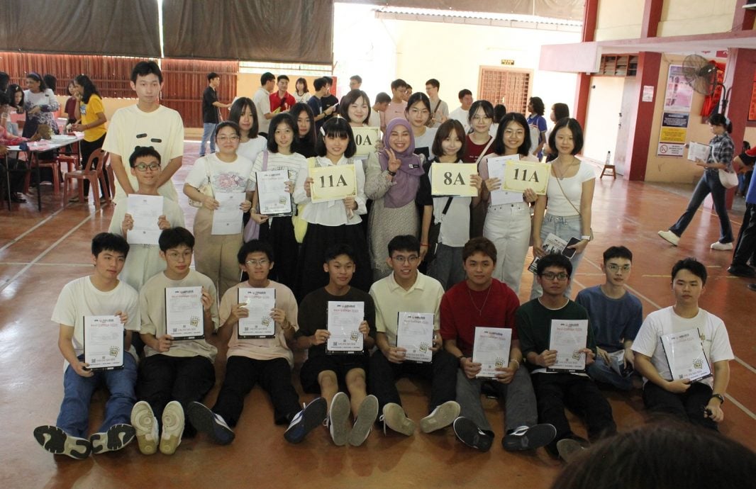 觉民中学SPM放榜 考生分享备考诀窍