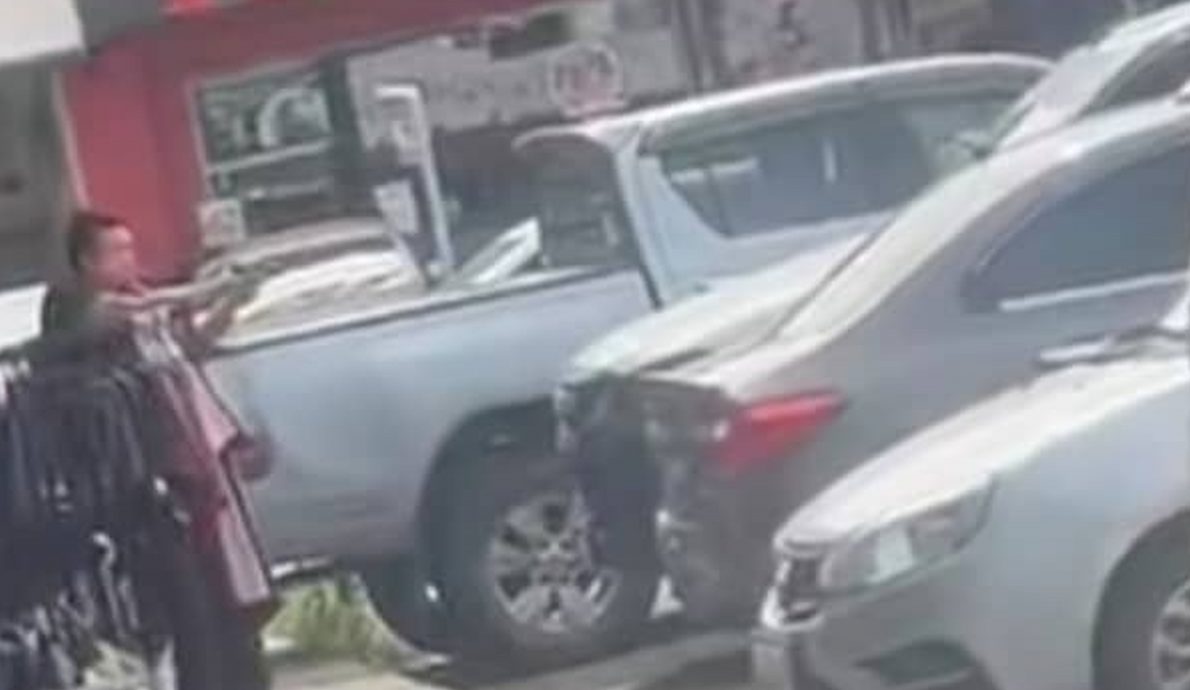 警员拔枪砸窗  擒拿通缉犯