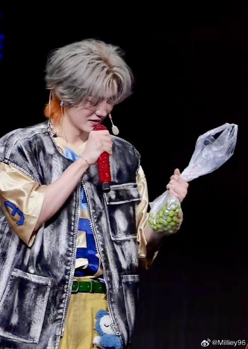 误把路人当粉丝拿走莲子 鹿晗乌龙场面糗大了!