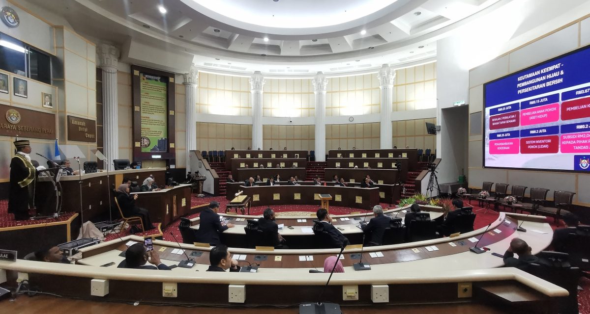 请签发(大北马)威省市政厅明年财案  赤字3766万2747令吉