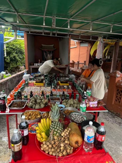 请签发（大北马）土桥尾蓝啅亚里庙设立“土桥尾居民亡魂灵位”