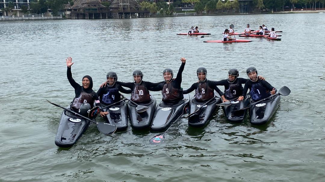 轻艇水球亚洲锦标赛 大马U21队夺金摘铜