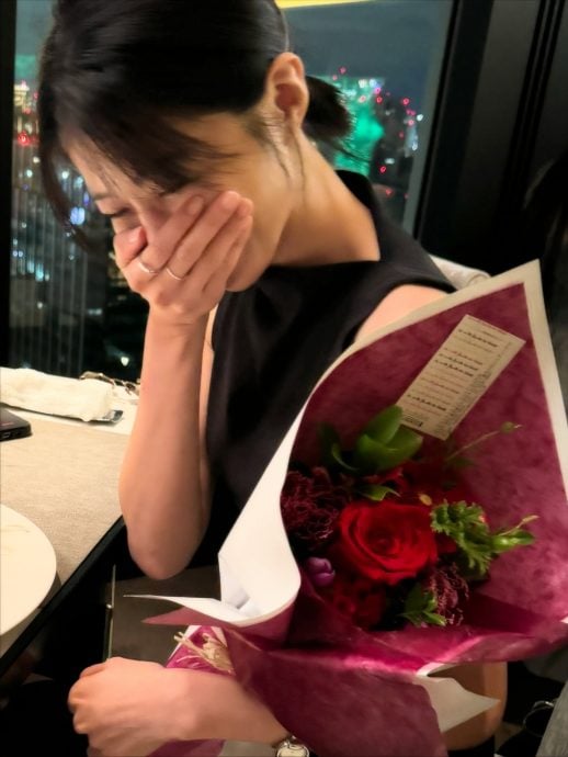 邵雨薇疑晒男友视角美照 男粉含泪：这个赞我按不下去