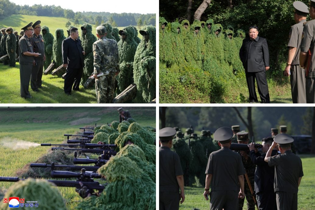 金正恩视察朝鲜国防科学院装甲防御武器研究所和电子武器研究所