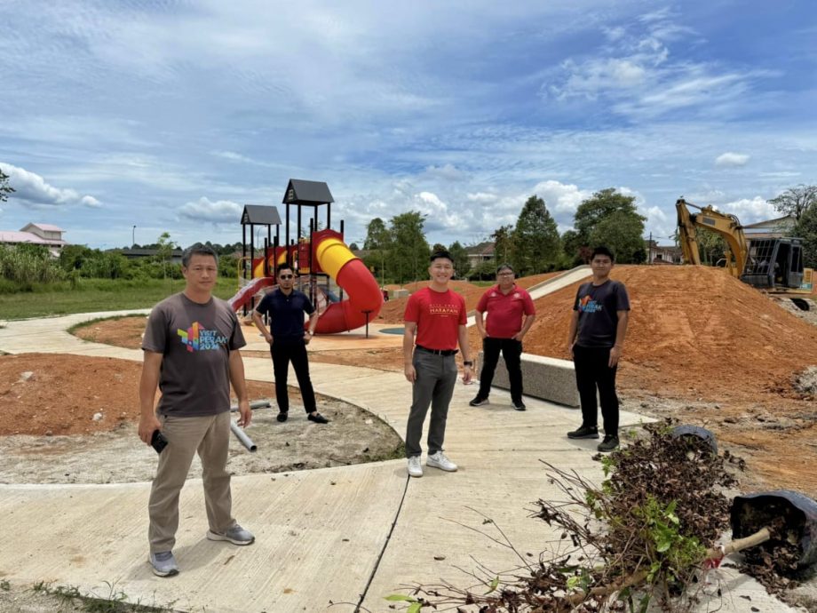 金河花园昌明公园 工程晋尾声近期竣工