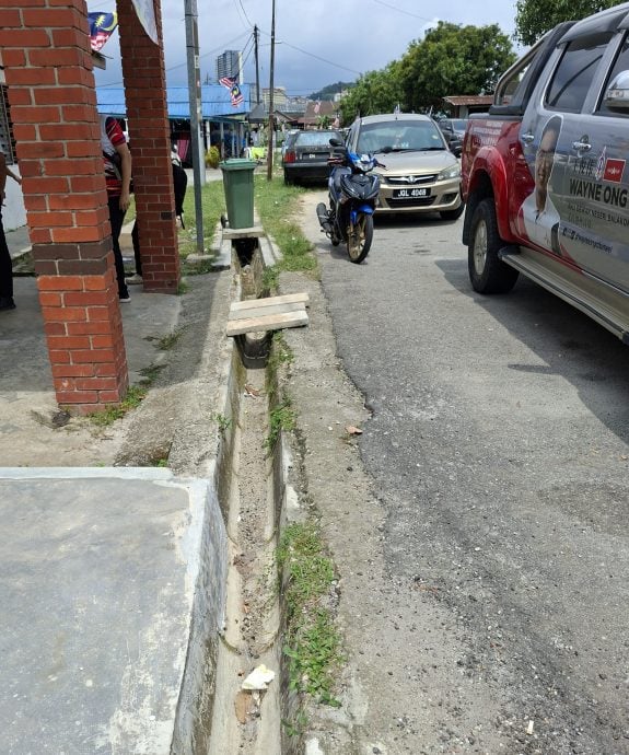 锡米山甘榜占布 河道增设水闸防灾