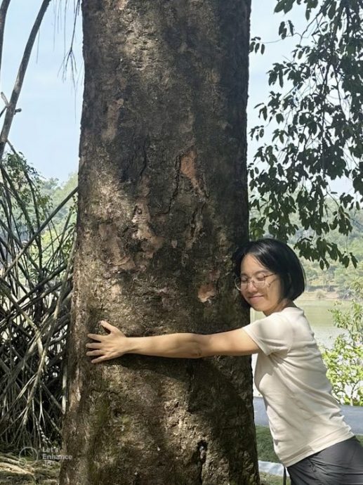 锺嘉怡／下次情绪快崩溃时，试试抱一棵树？