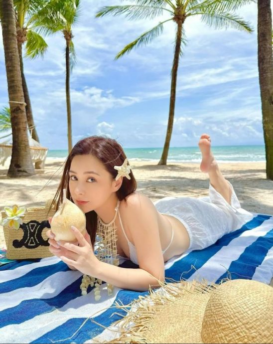 锺欣潼晒神颜教健康餐　网民发现一细节质疑造假