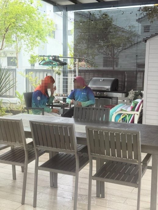 雨天让工人进屋避雨喝热咖啡 女子善心被赞：“真正人情味！”