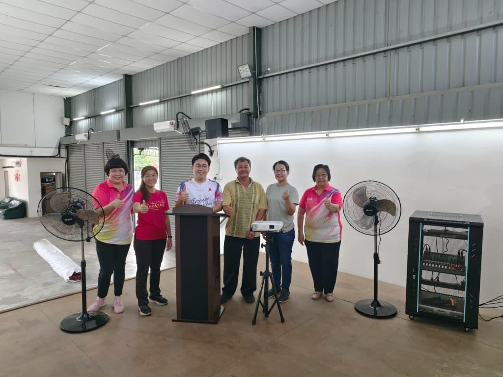 霹：请签网∕第六版头∕新邦也朗礼堂获10万令吉拨款提升