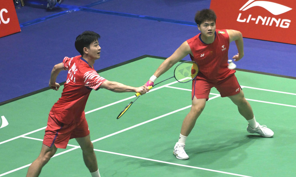 韩国羽球超级500赛|琪鑫强林首圈出局  红海晋级男双16强