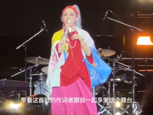 音乐节唱大S作词歌曲 范晓萱:带她一起享受舞台