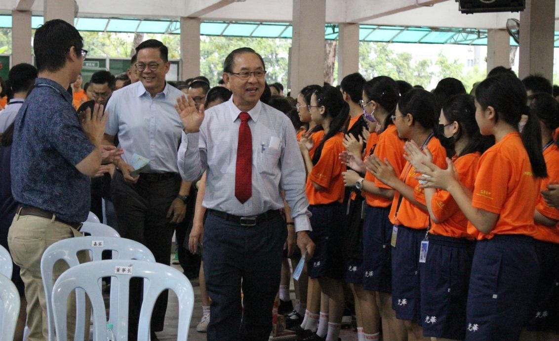 预编22/9见报/大都会《校园我董》光华独中董事长谢璇苞