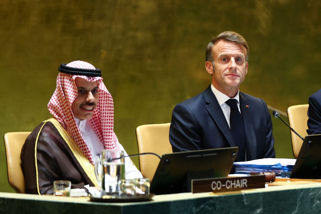 马克龙联大宣布法国承认巴勒斯坦国 称“不能再等了”