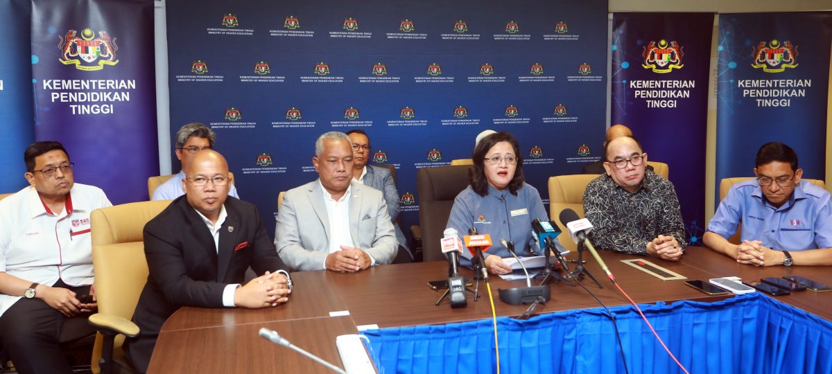 高教总监:不影响本地生升学机会 5大学 国际生仅21%