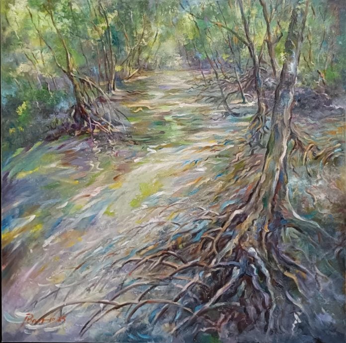 (12日见报)大都会/社区精彩主文/《红树林的呼唤》画展