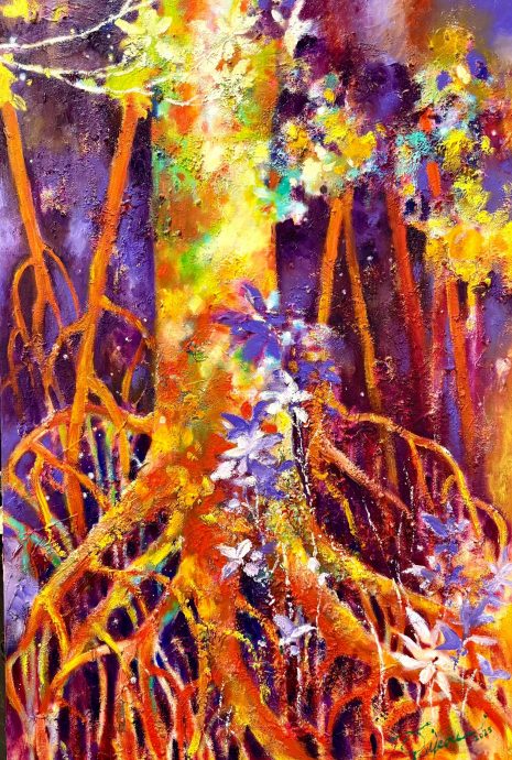 (12日见报)大都会/社区精彩主文/《红树林的呼唤》画展