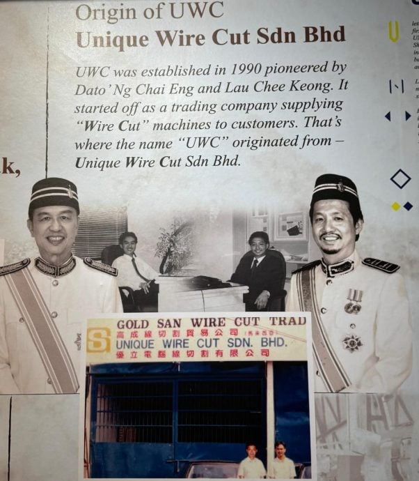 （29/9见报）企业故事│黄才荣率团队跨界转型  UWC公司因变而强