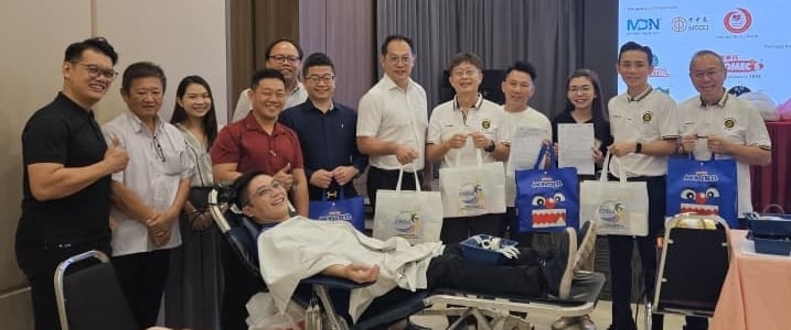 (古城版)甲中总与MYMBN BHD公益捐血活动