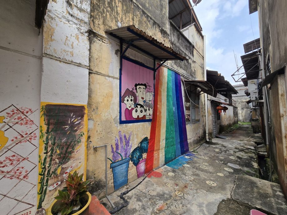 (古城第四版主文)被人遗忘的武牙拉也后巷壁画!