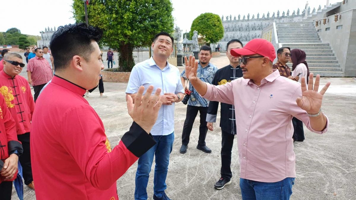 沙烈赛丁：吸引更多游客   探讨大年城隍庙列景点 