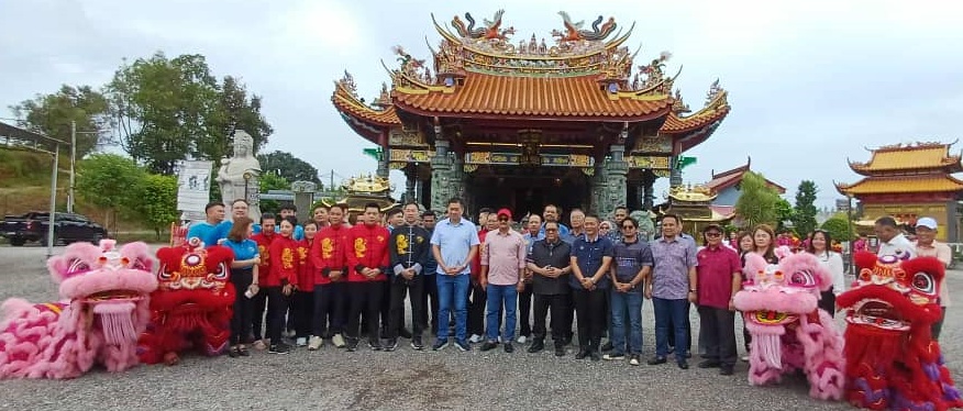 沙烈赛丁：吸引更多游客   探讨大年城隍庙列景点 