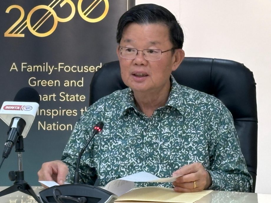 槟首长:不否认州财库缩水 乐观看待今年有盈余