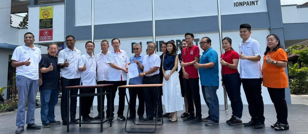 北海峇眼再也中学   再获林冠英拨16万2000