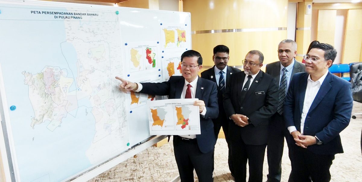 槟扩大10个城市范围   25个乡区升级为城市