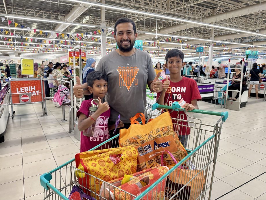 （大北马）民众自带环保袋 淡定面对槟全面无塑料袋政策 