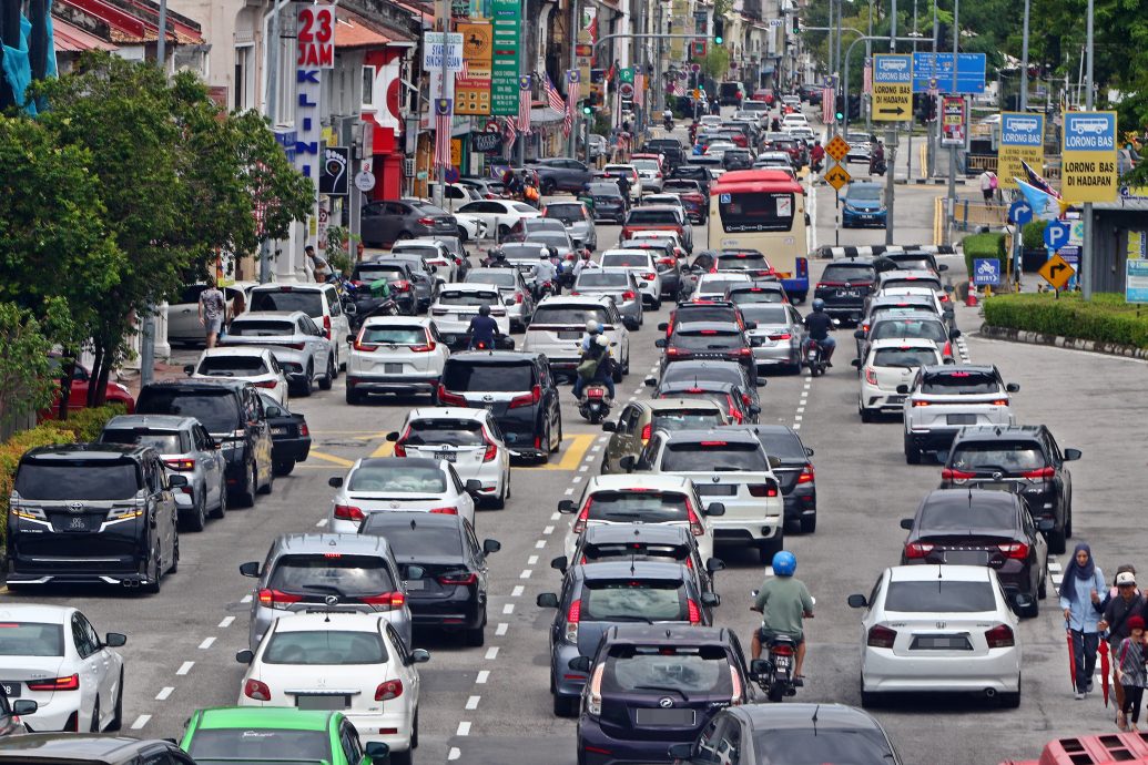 （大北马）画页：连假4天，槟城旅游胜地人潮多