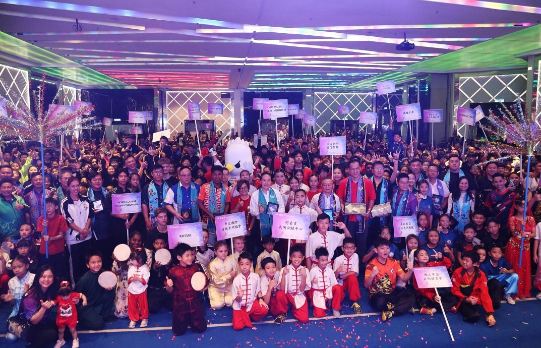 (大北马)第5届鼎锋杯国际武术竞标赛开幕仪式